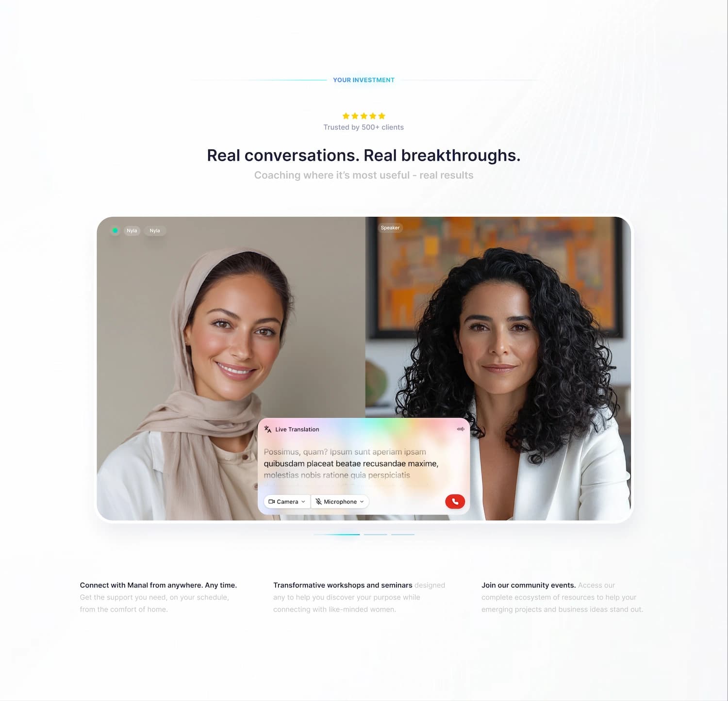 Truefounders Choose — design preview